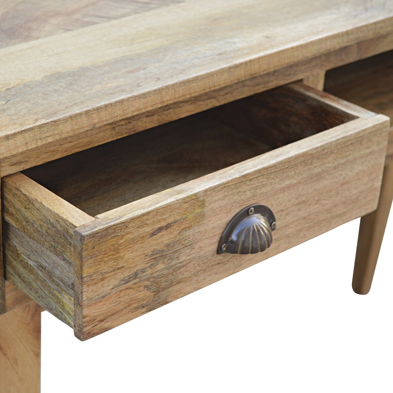 2 Drawer Shell Writing Desk - Home Chairs
