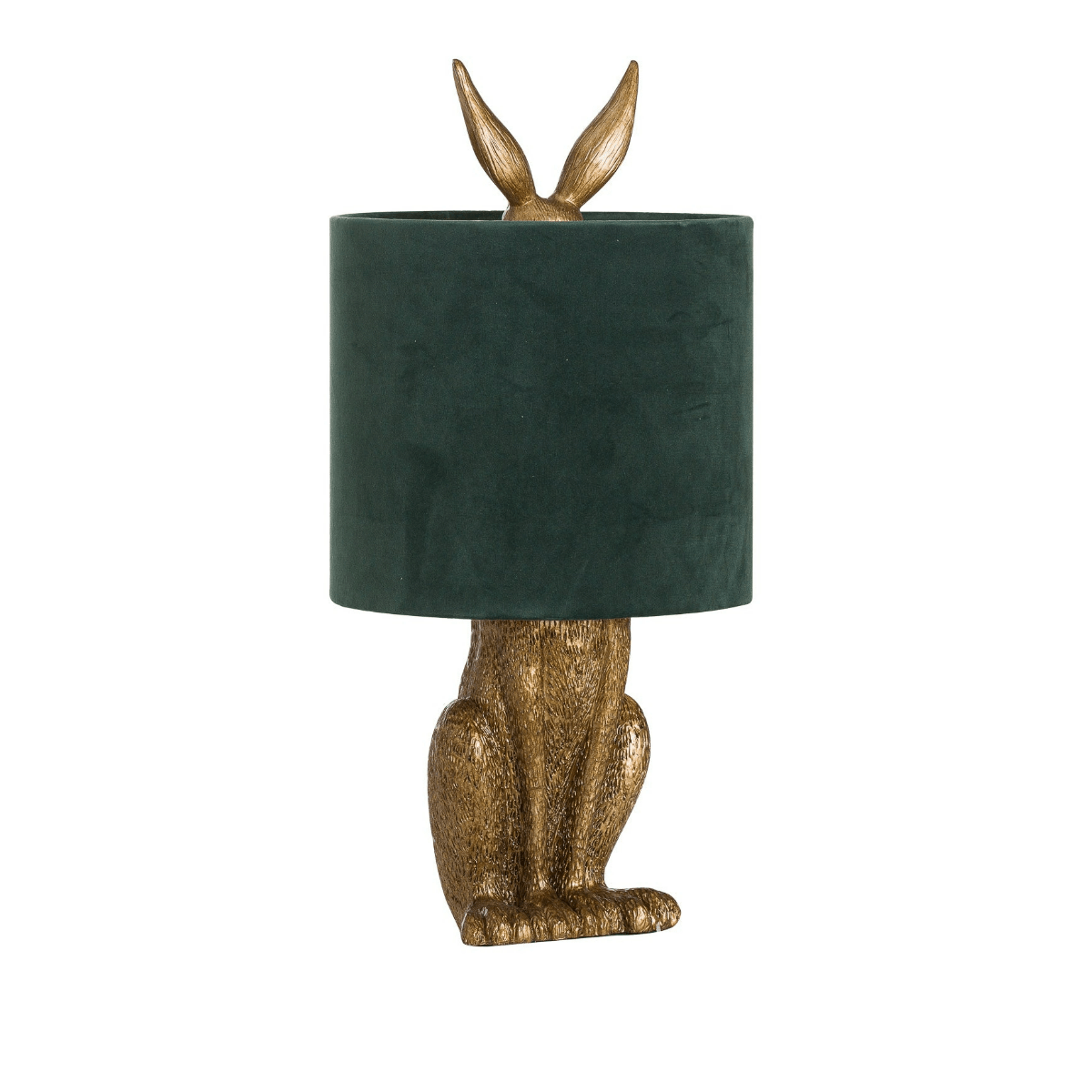 Animal Hare Lamp - Antique Gold - Home Chairs