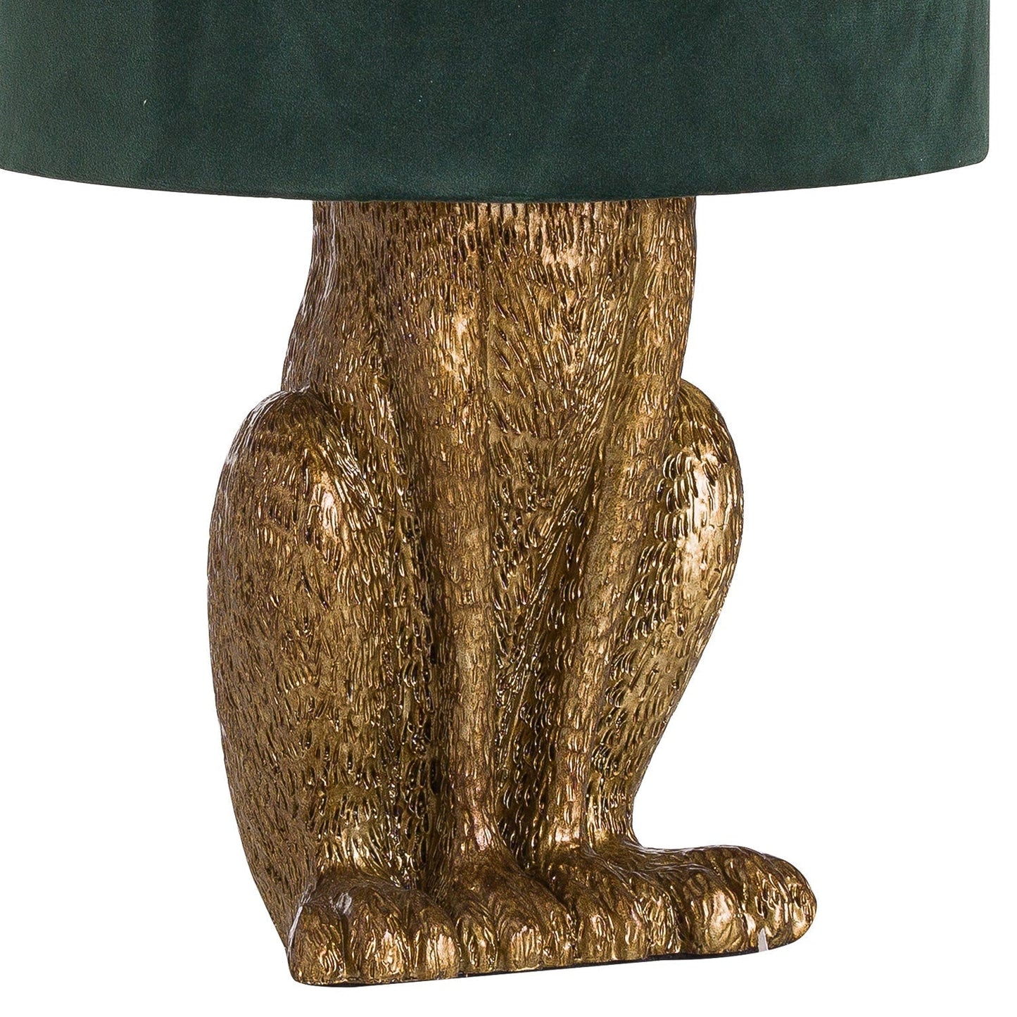 Animal Hare Lamp - Antique Gold - Home Chairs