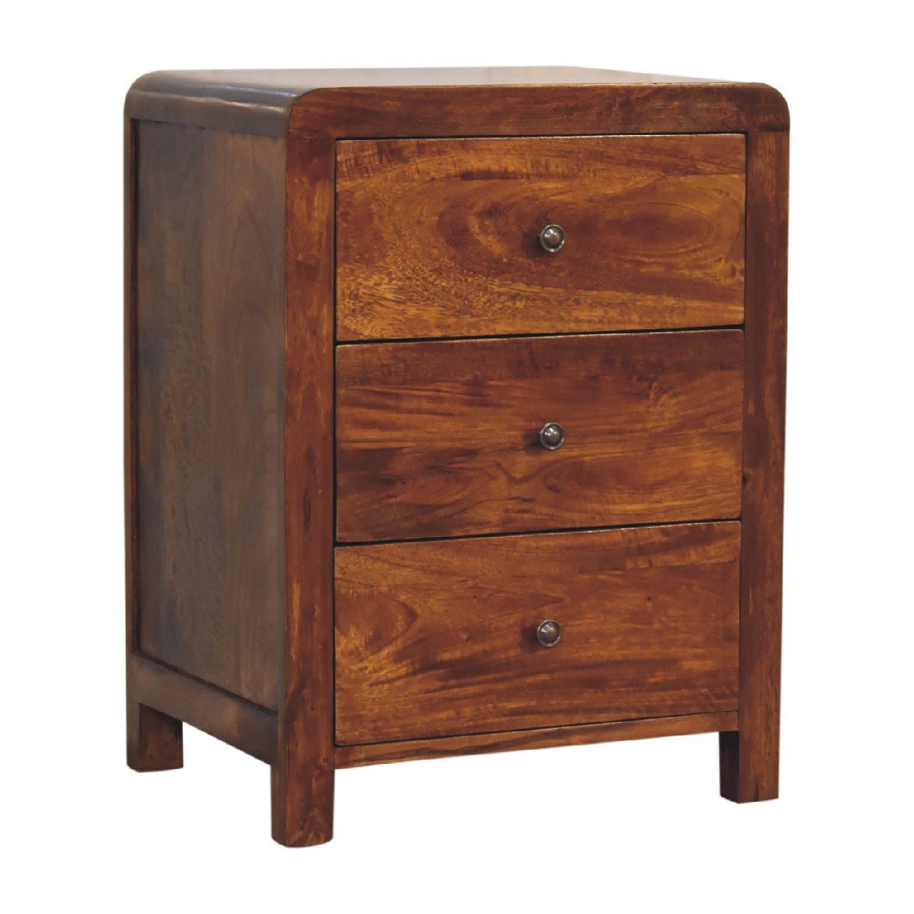 Aspen 3 Drawer Bedside - Home Chairs