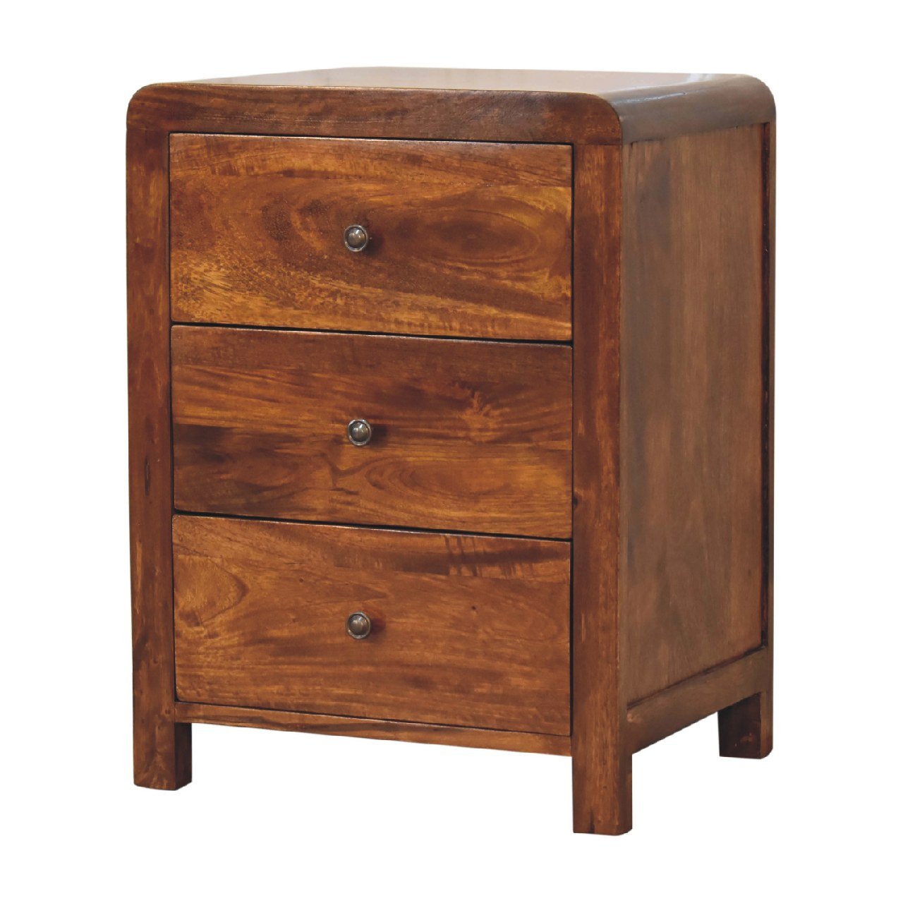 Aspen 3 Drawer Bedside - Home Chairs