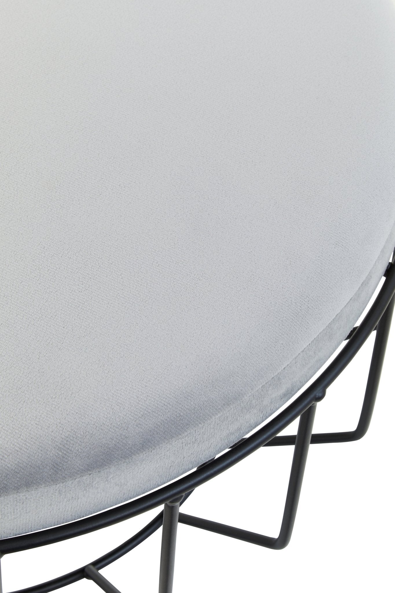 Augustus Round Cage Stool - Home Chairs