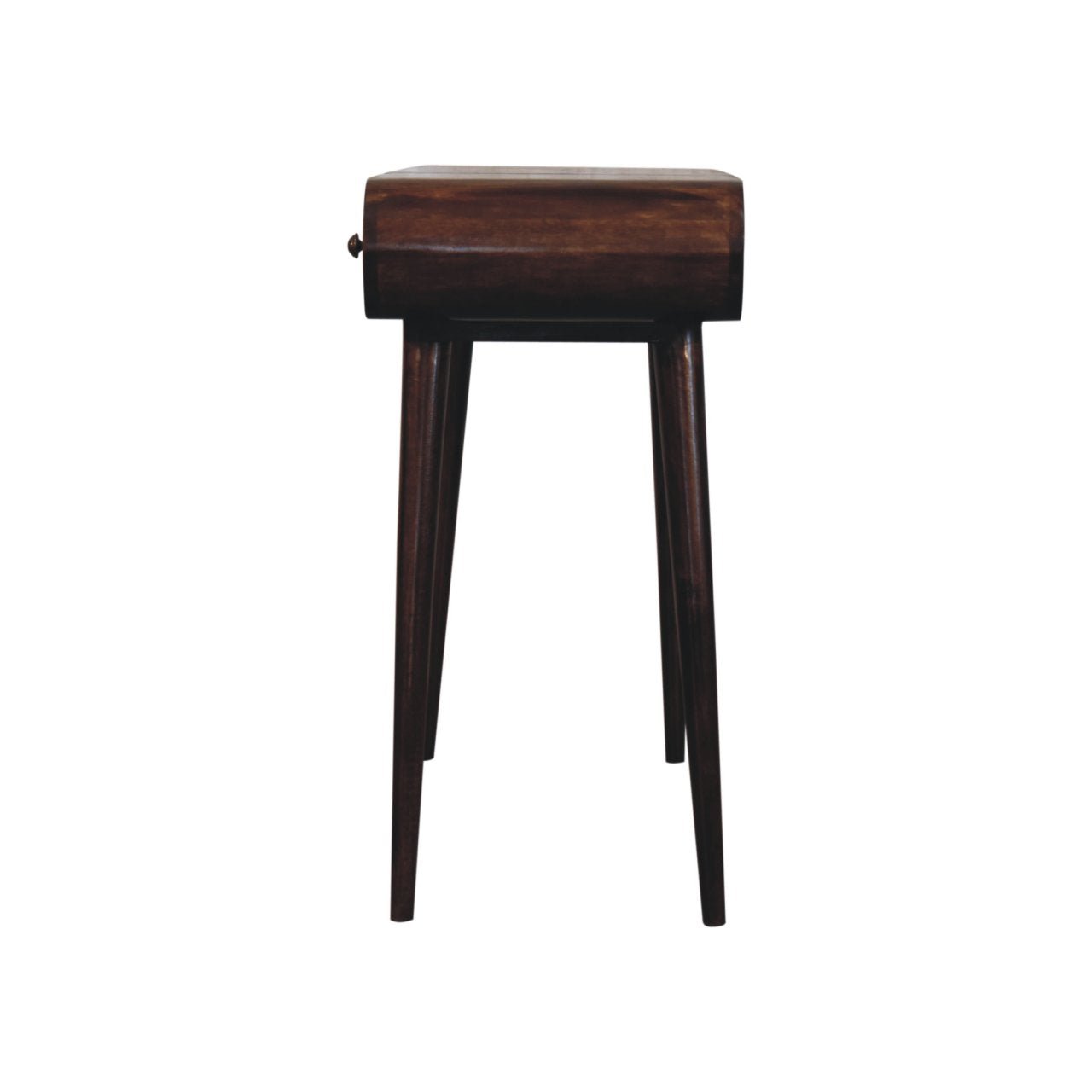 California Walnut Dressing Table with Foldable Mirror - Home Chairs