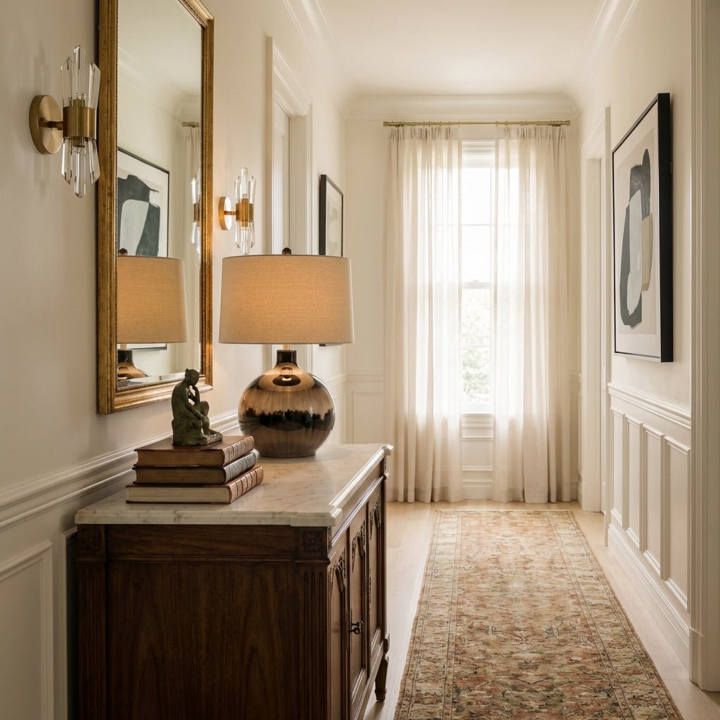 Camilla Glass Lamp - Home Chairs