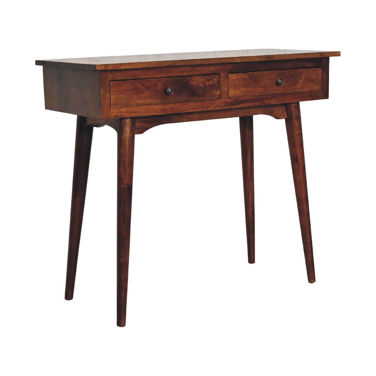Chestnut Hallway 2 Drawer Console Table - Home Chairs