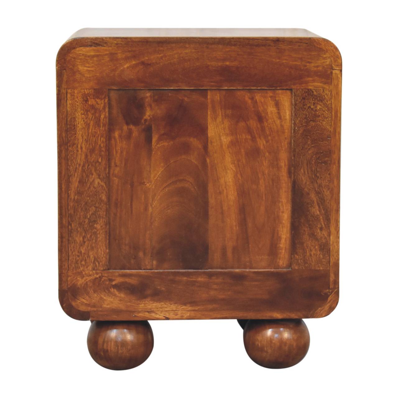 Chestnut Open Woven Bedside - Home Chairs