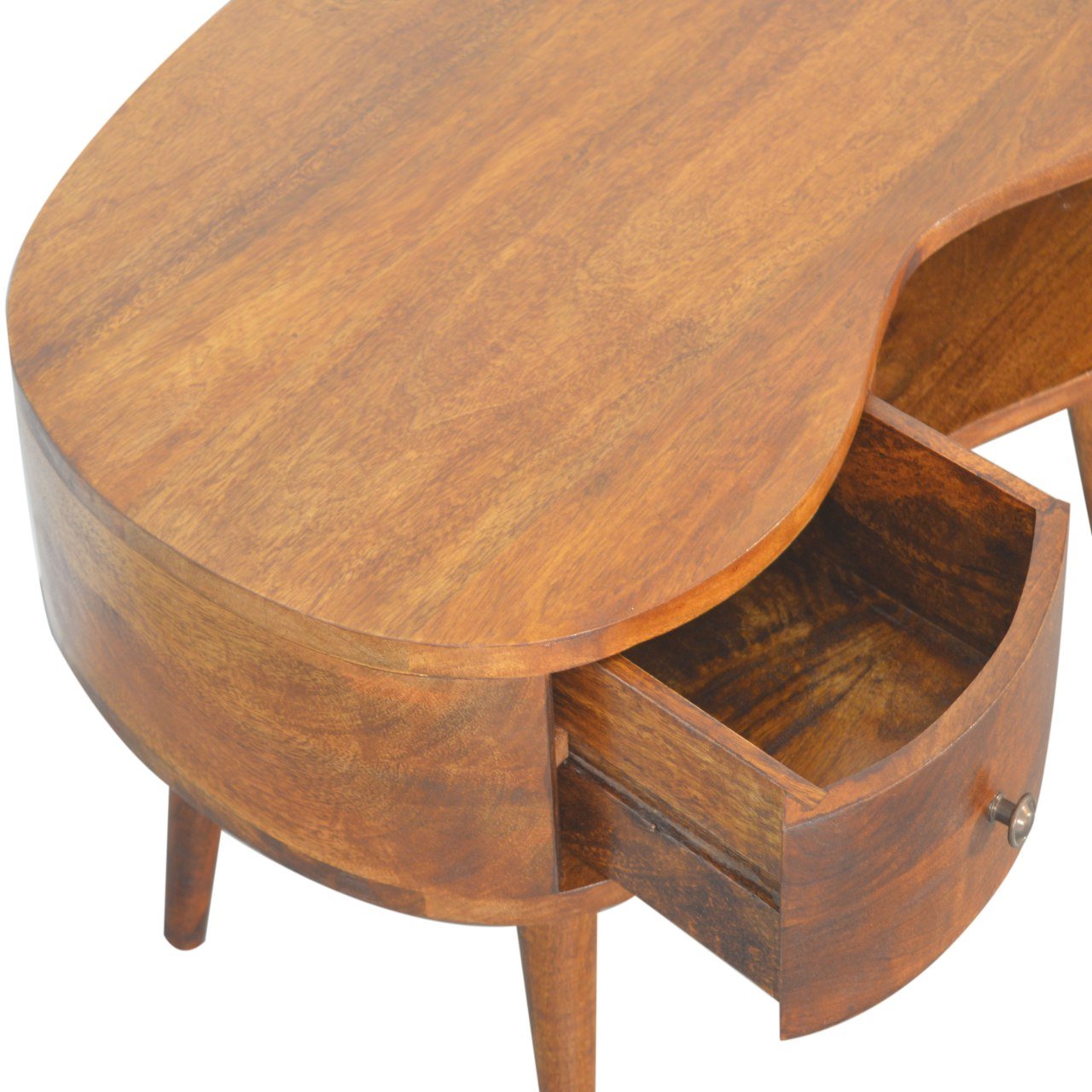 Chestnut Wave Coffee Table - Home Chairs