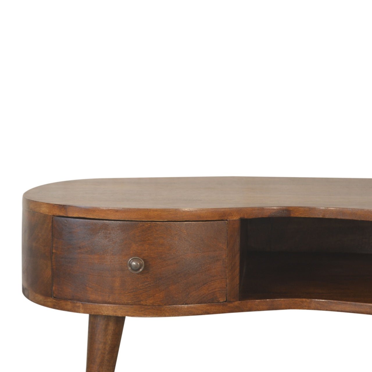Chestnut Wave Coffee Table - Home Chairs