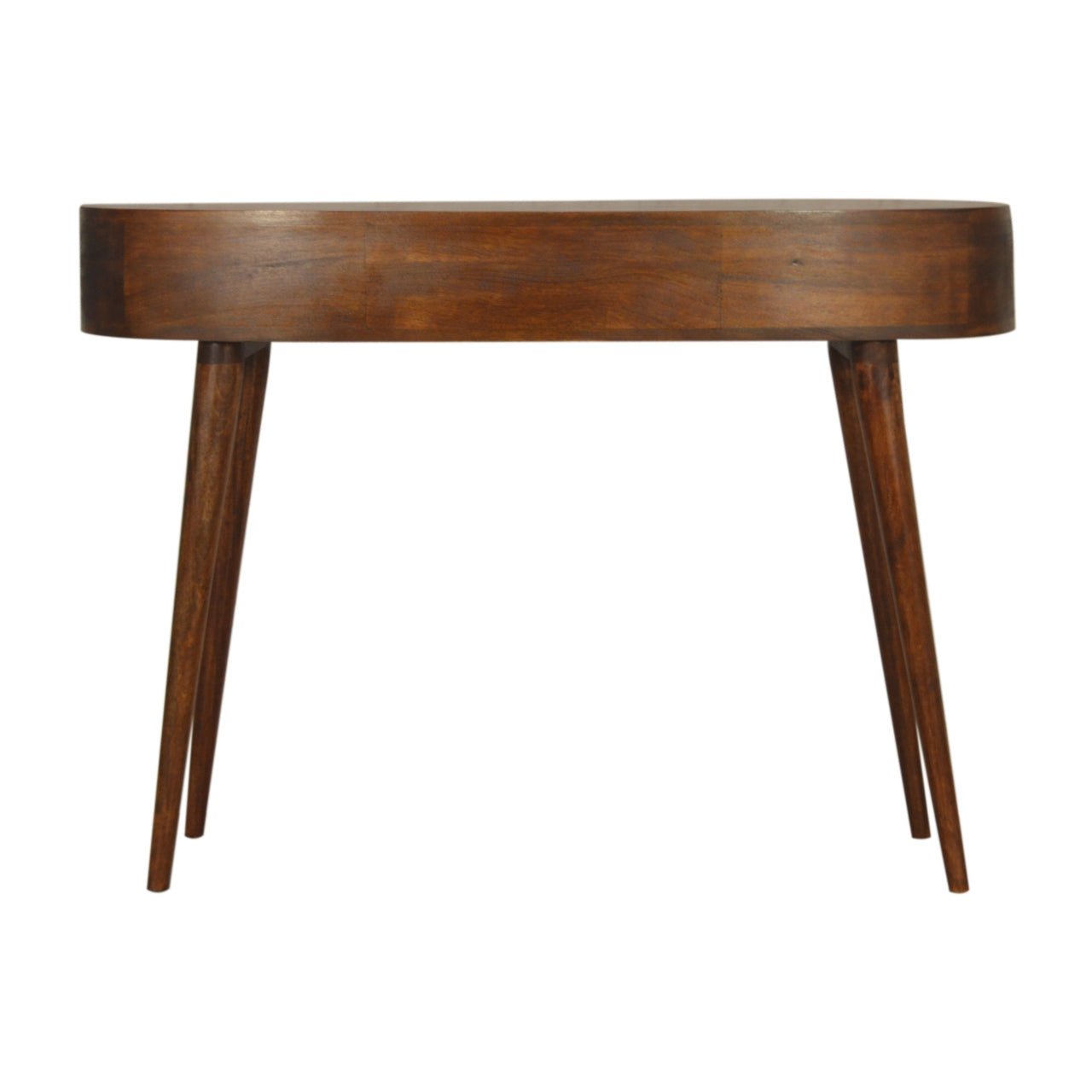 Chestnut Wave Writing Desk - Home Chairs