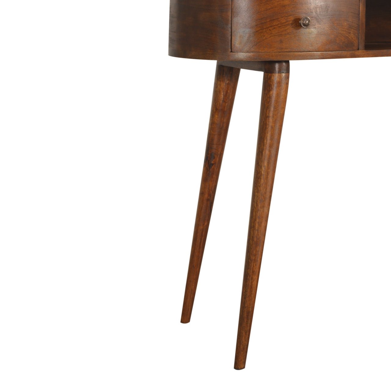 Chestnut Wave Writing Desk - Home Chairs