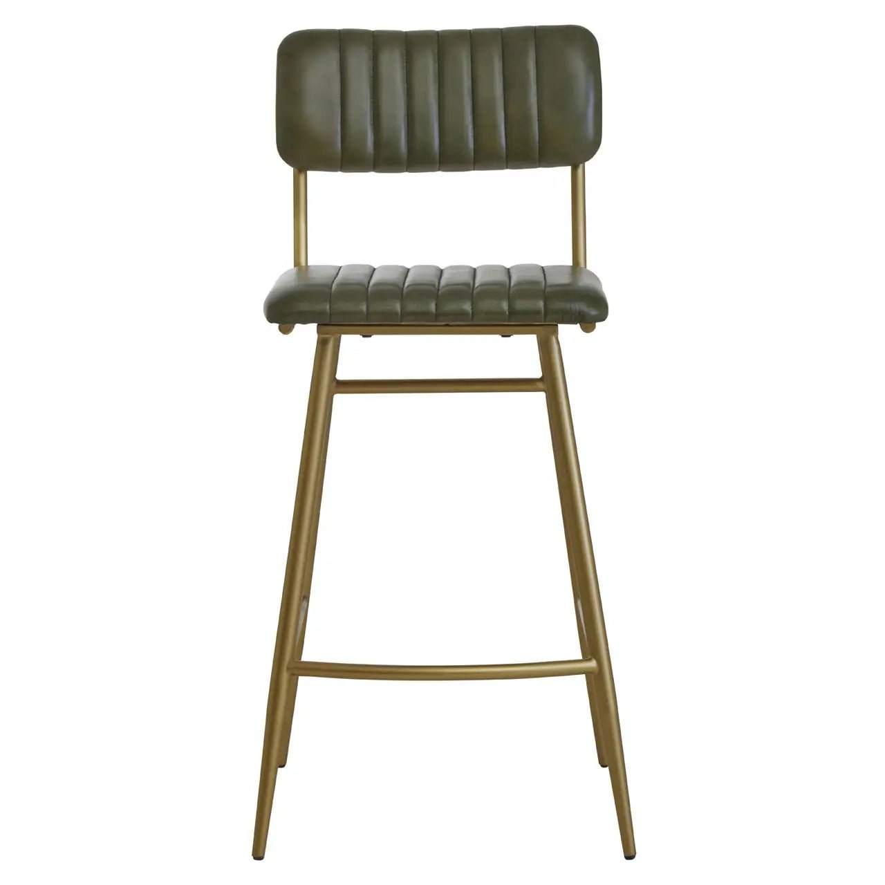 Dante Ribbed Bar Stool - Home Chairs