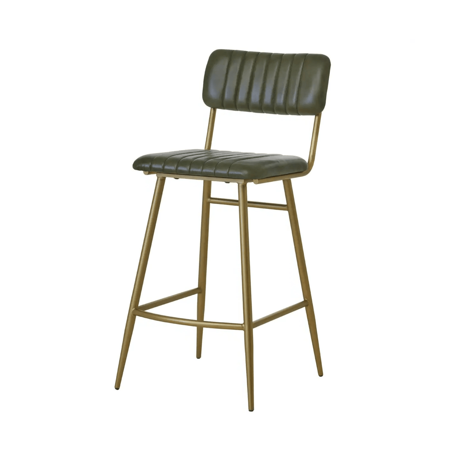 Dante Ribbed Bar Stool - Home Chairs