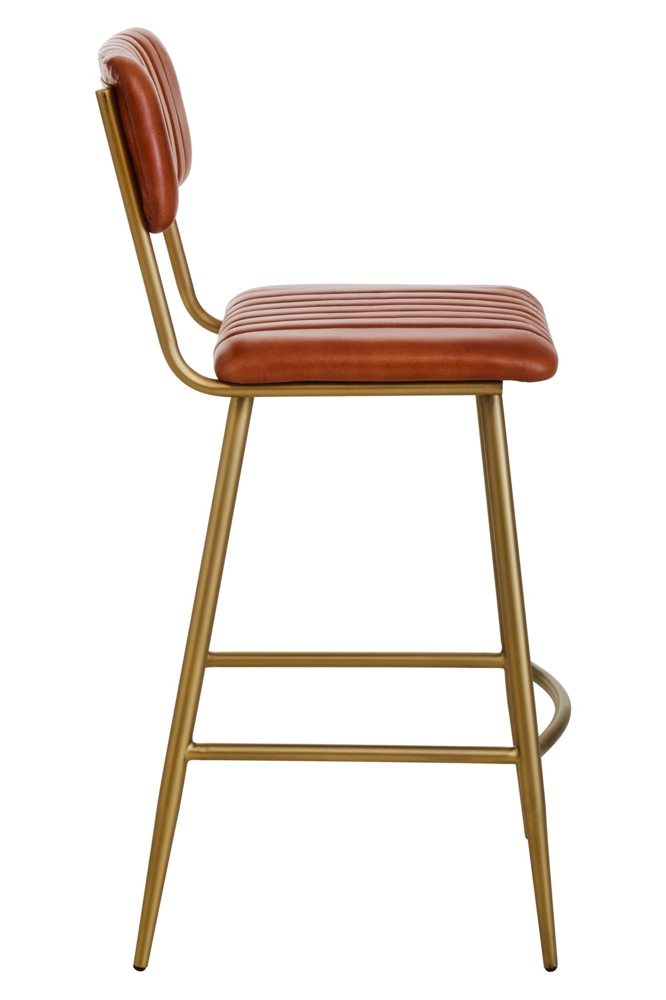 Dante Ribbed Bar Stool - Home Chairs