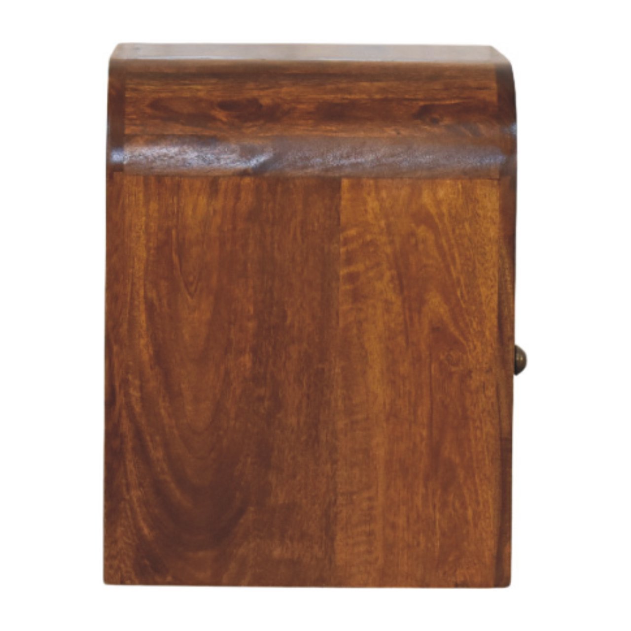 Darcy Chestnut Nightstand with Drawer and open shelf - Home Chairs