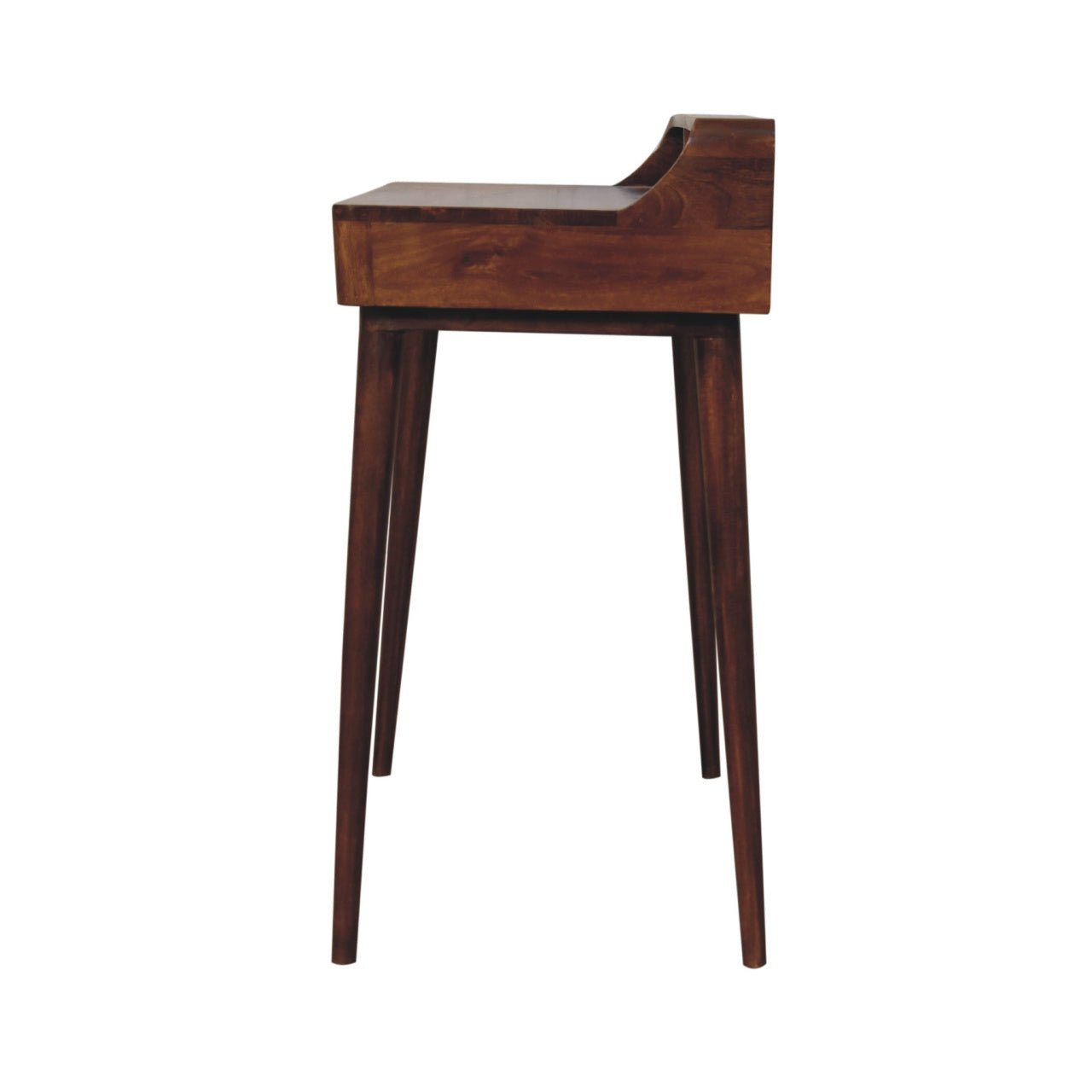 Elevated Chestnut Console Table - Home Chairs