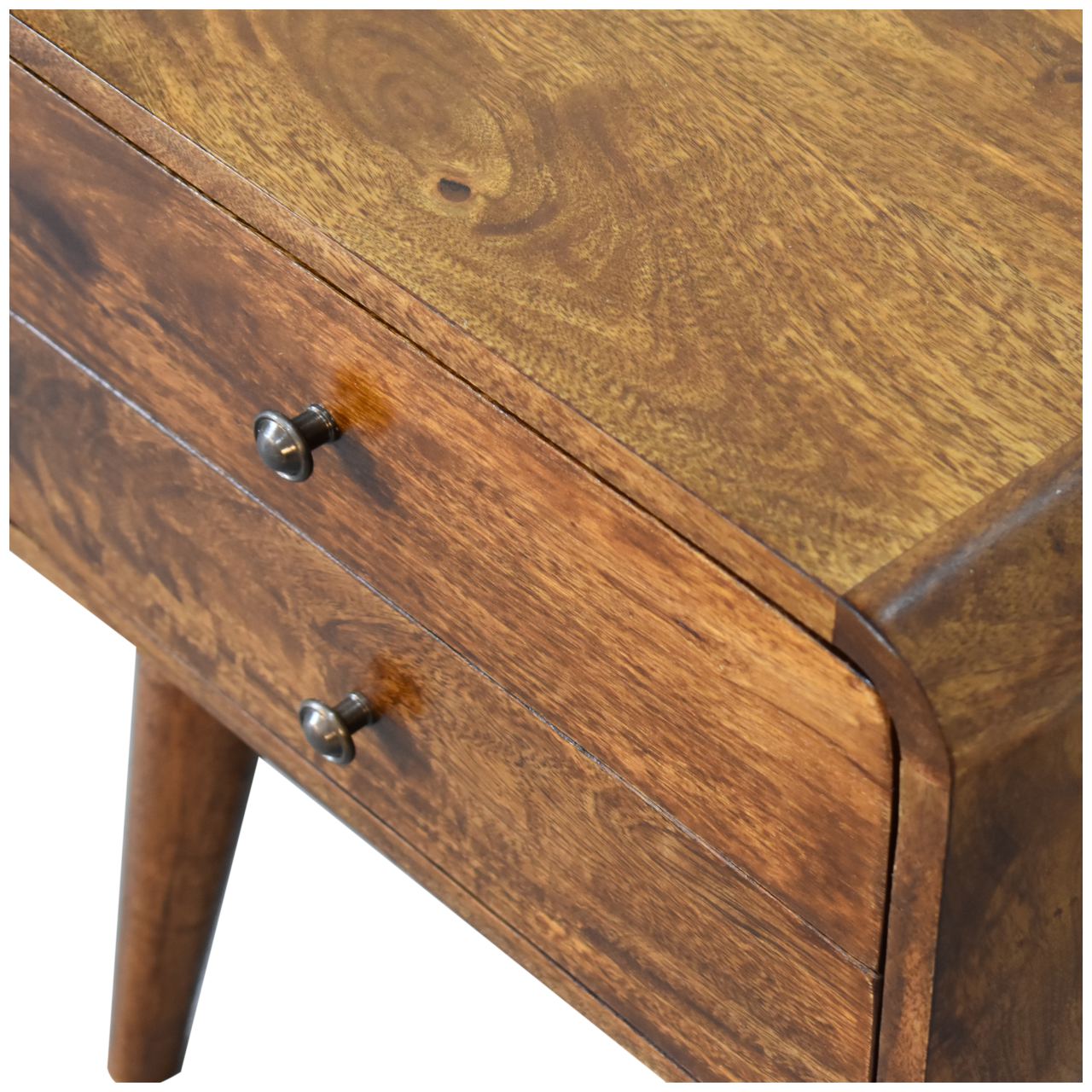 Elizabeth Bedside Table - Chestnut - Home Chairs