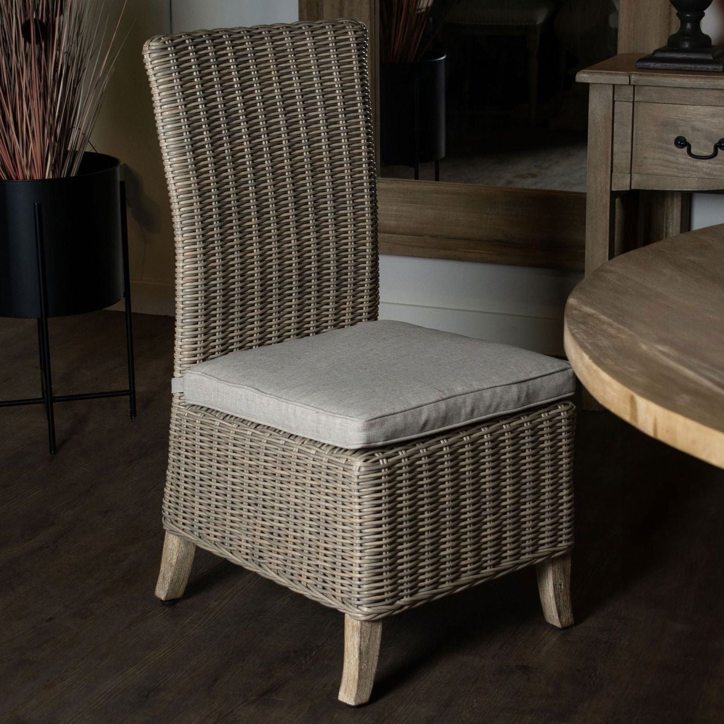 Flora Outdoor Dining Chair - Home Chairs