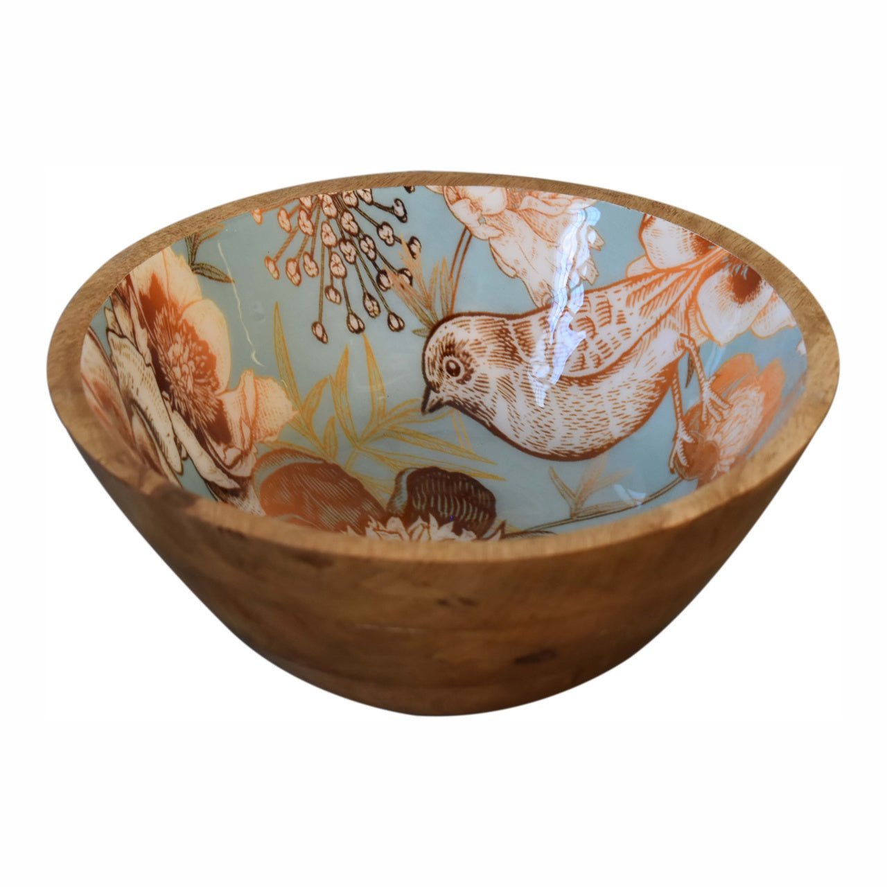 Floral Bird Bowl Set of 2 - Home Chairs