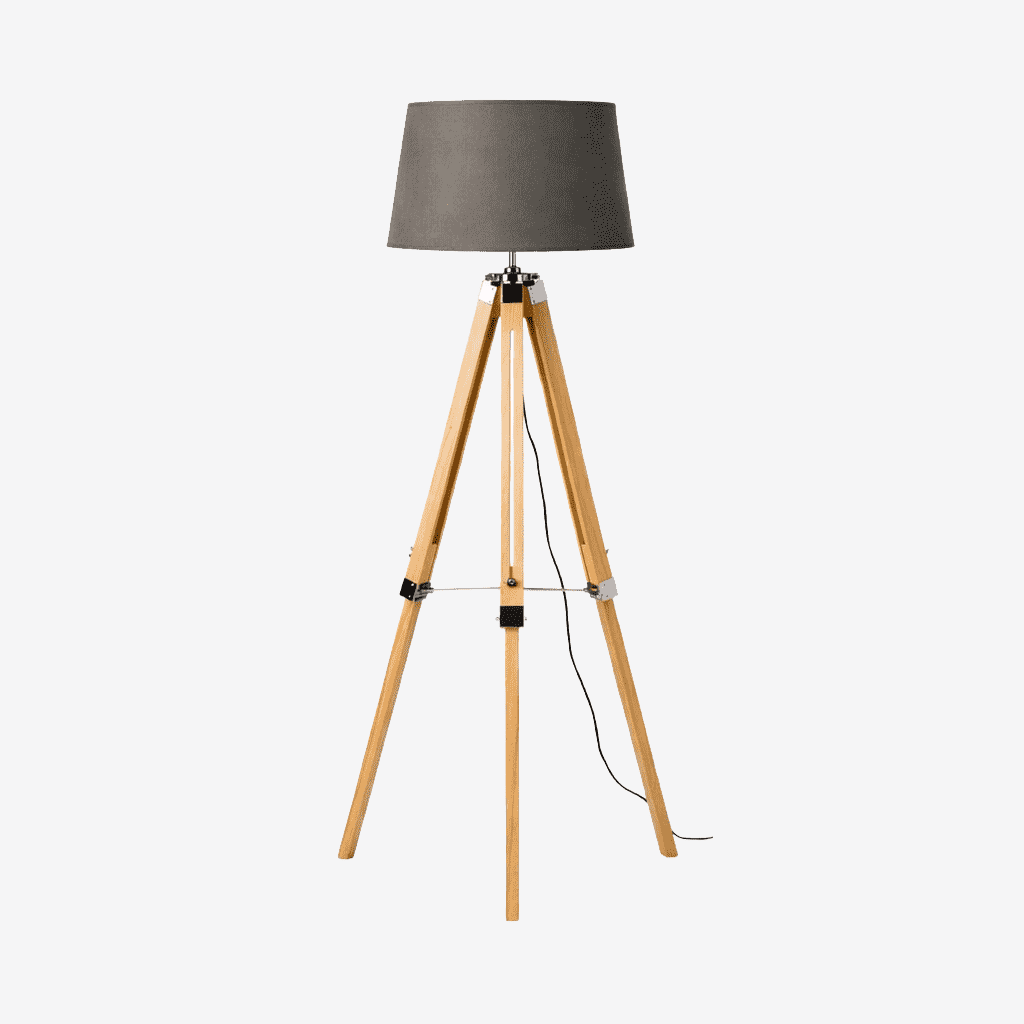 Harvey Tripod Floor Lamp (EU plug) - Home Chairs
