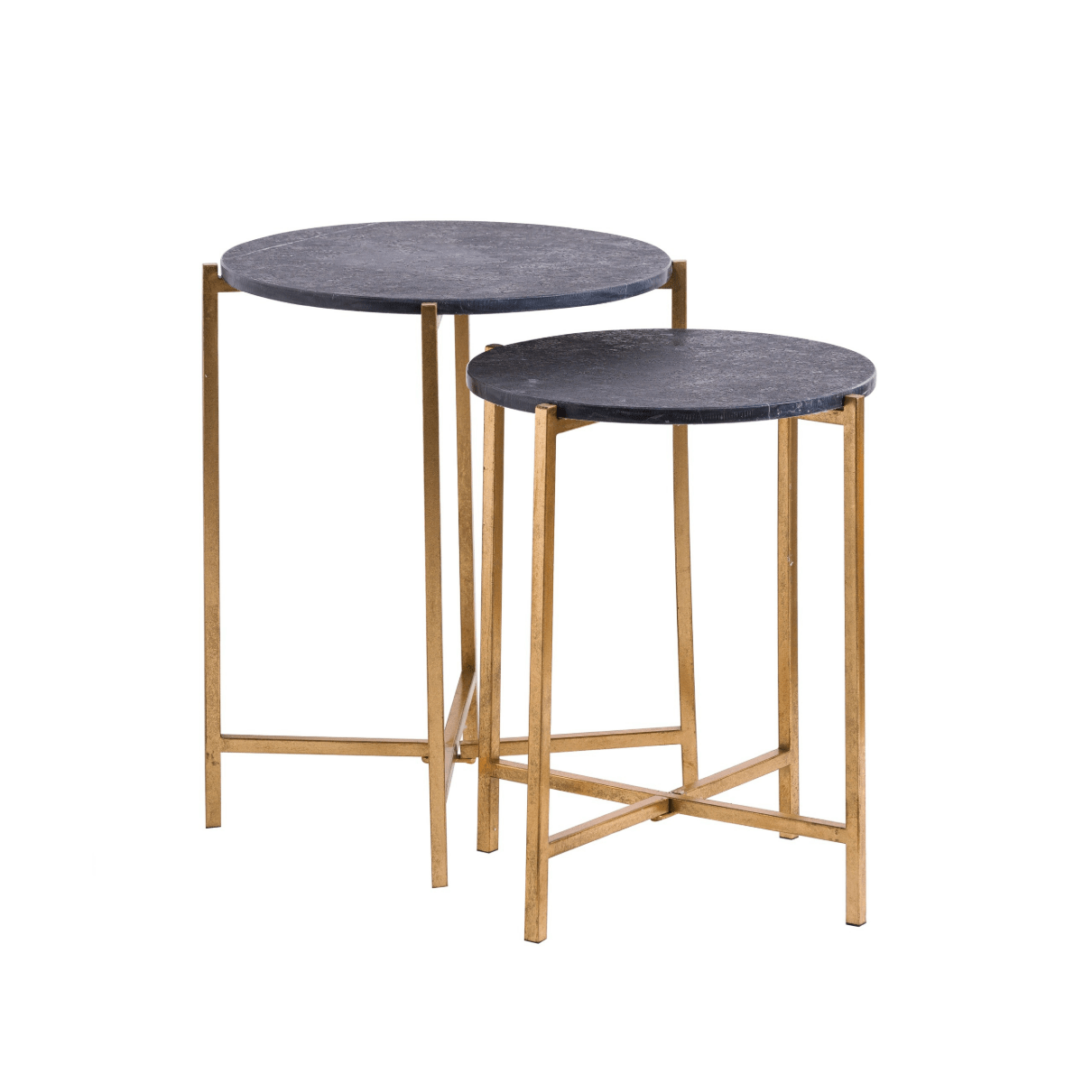 Joseph Black Marble Side Tables Home Chairs