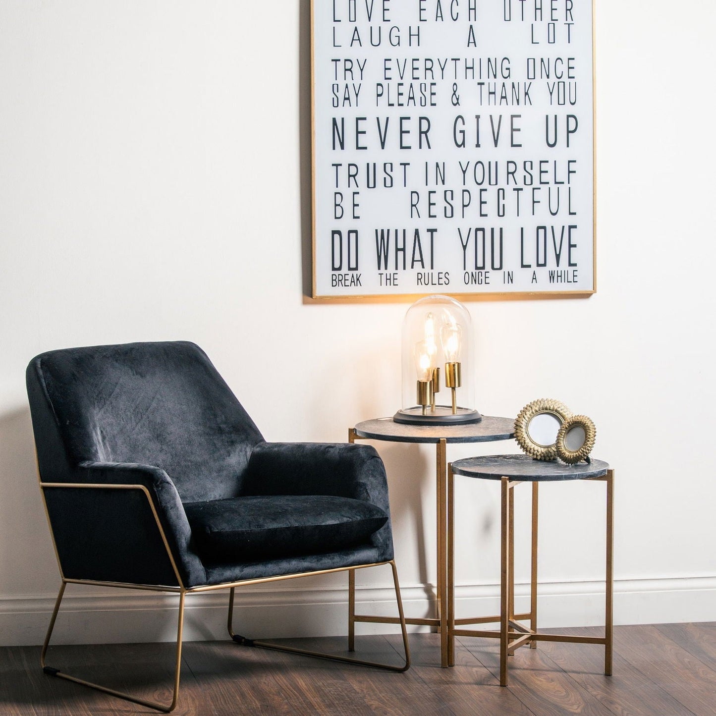 Joseph Marble Tables (Set of Two) - Home Chairs