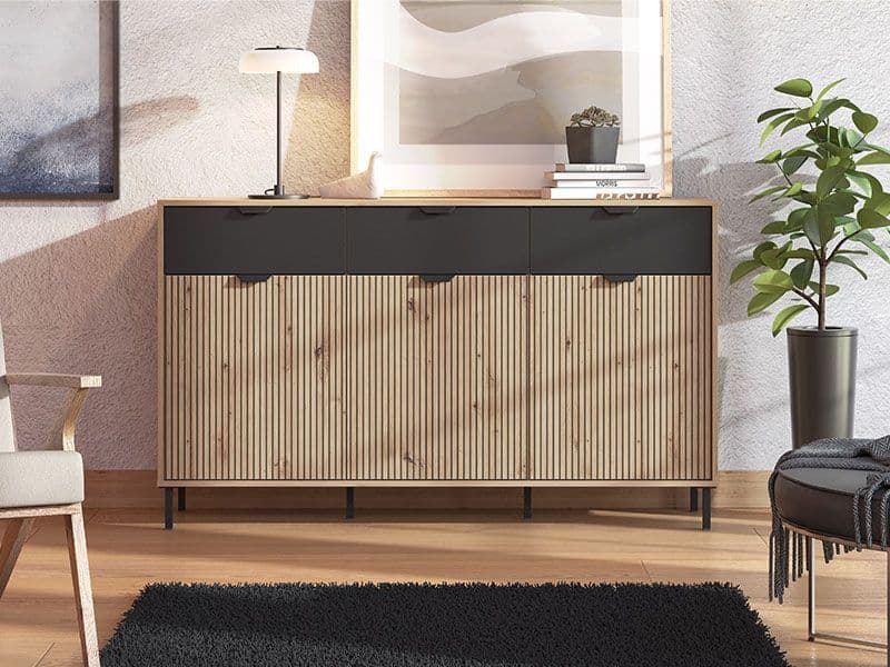 Kayla Sideboard - Three Door - Home Chairs