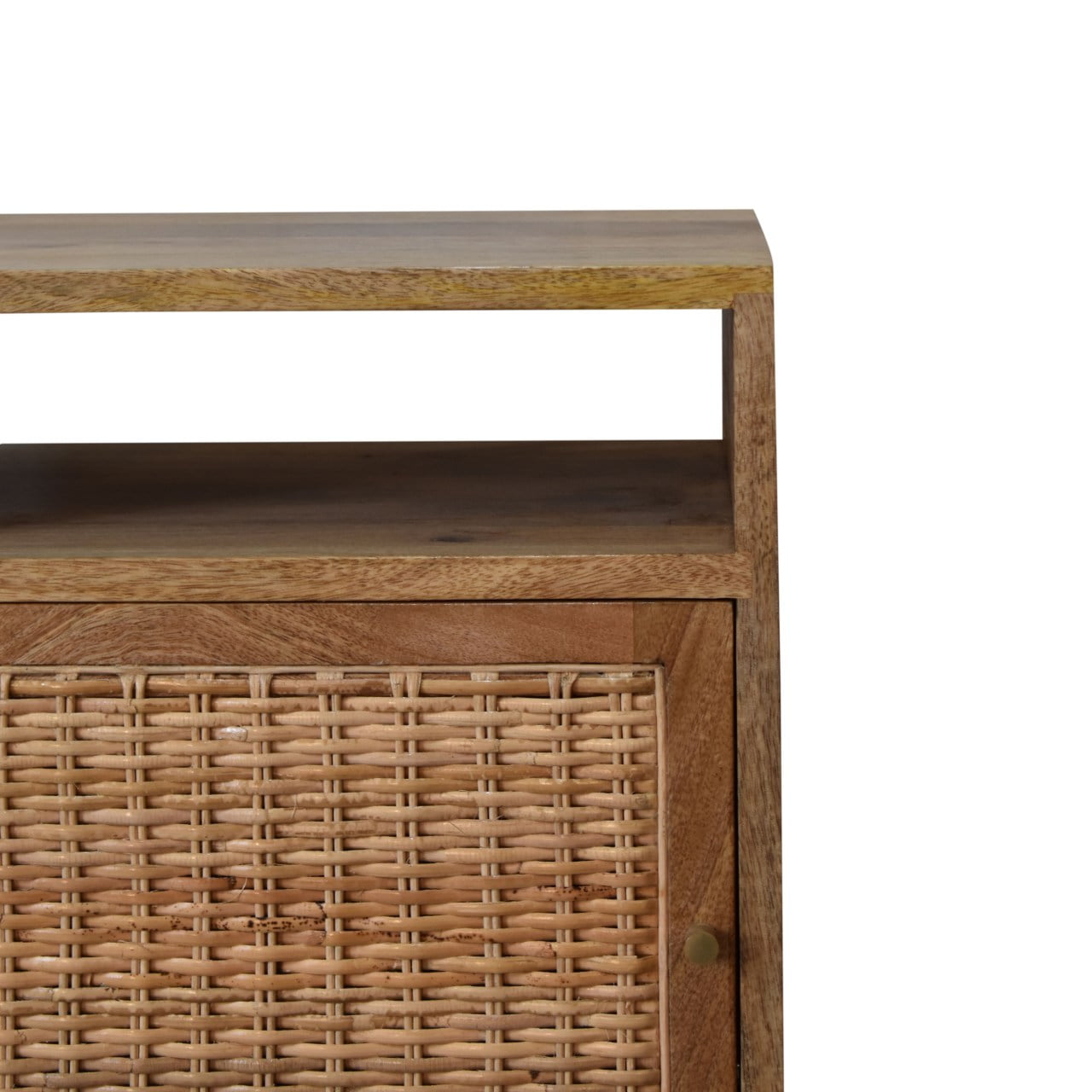 Rattan weave detail, close up door detail