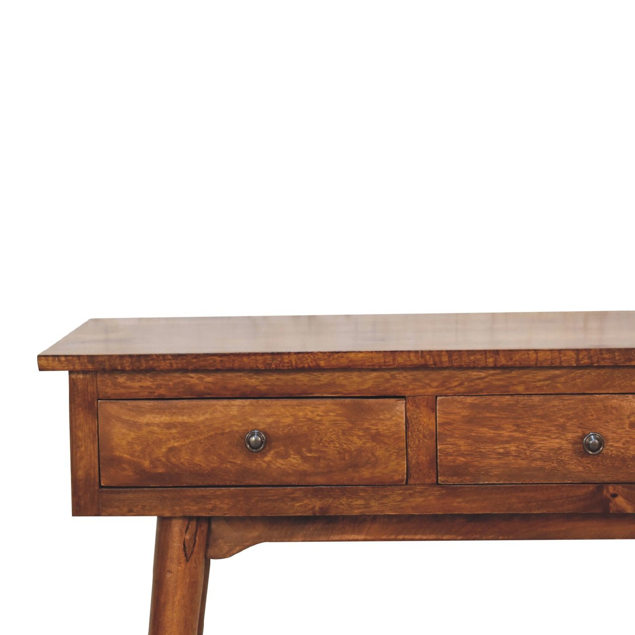 Large 3 Drawer Chestnut Console - Home Chairs