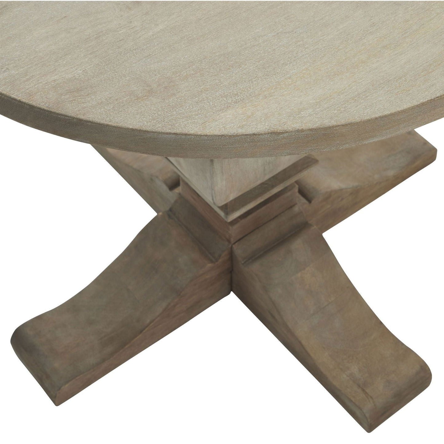 Lincoln Pedestal Side Table - Home Chairs