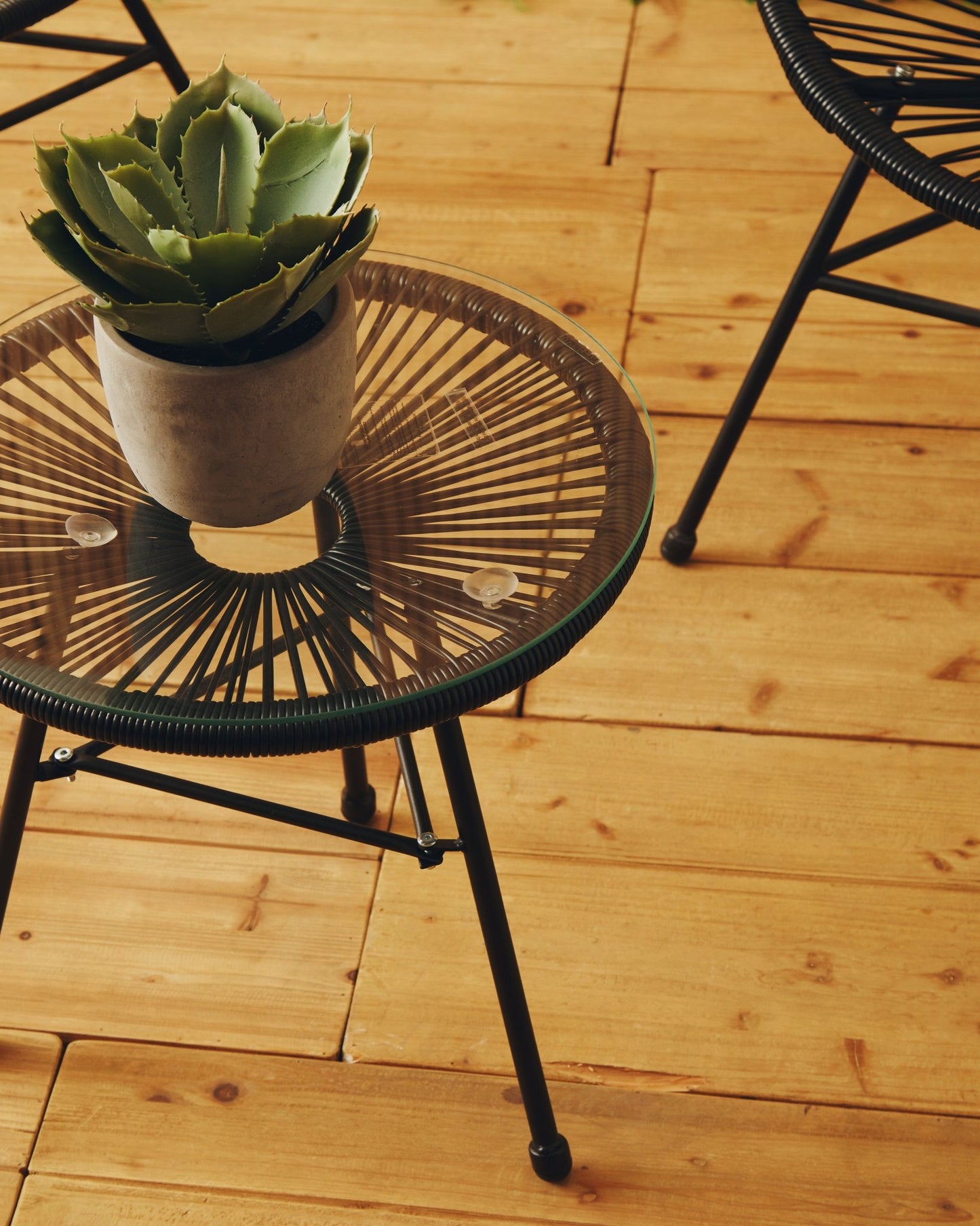 Luna Black Rattan Collection - Home Chairs