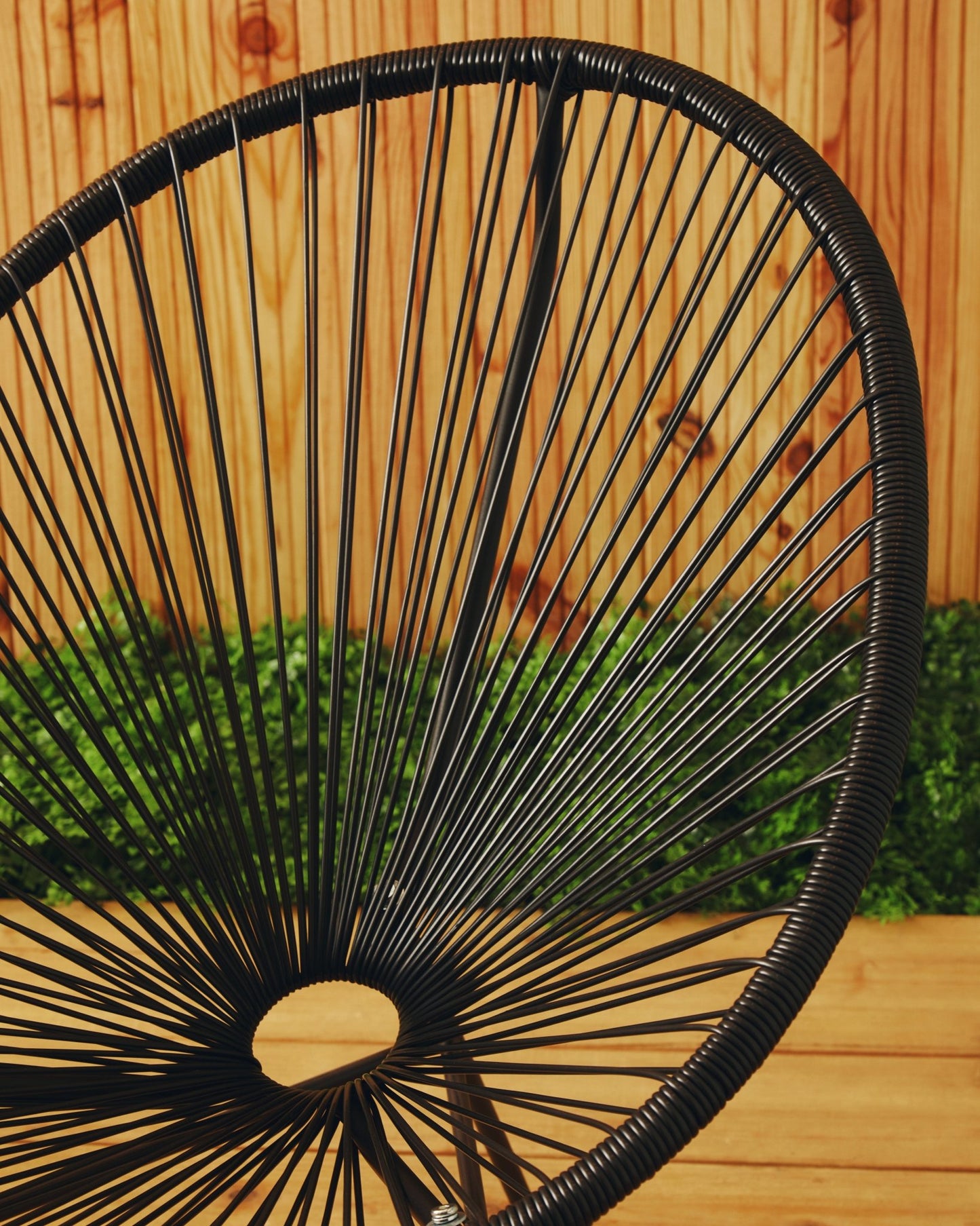 Luna Black Rattan Collection - Home Chairs