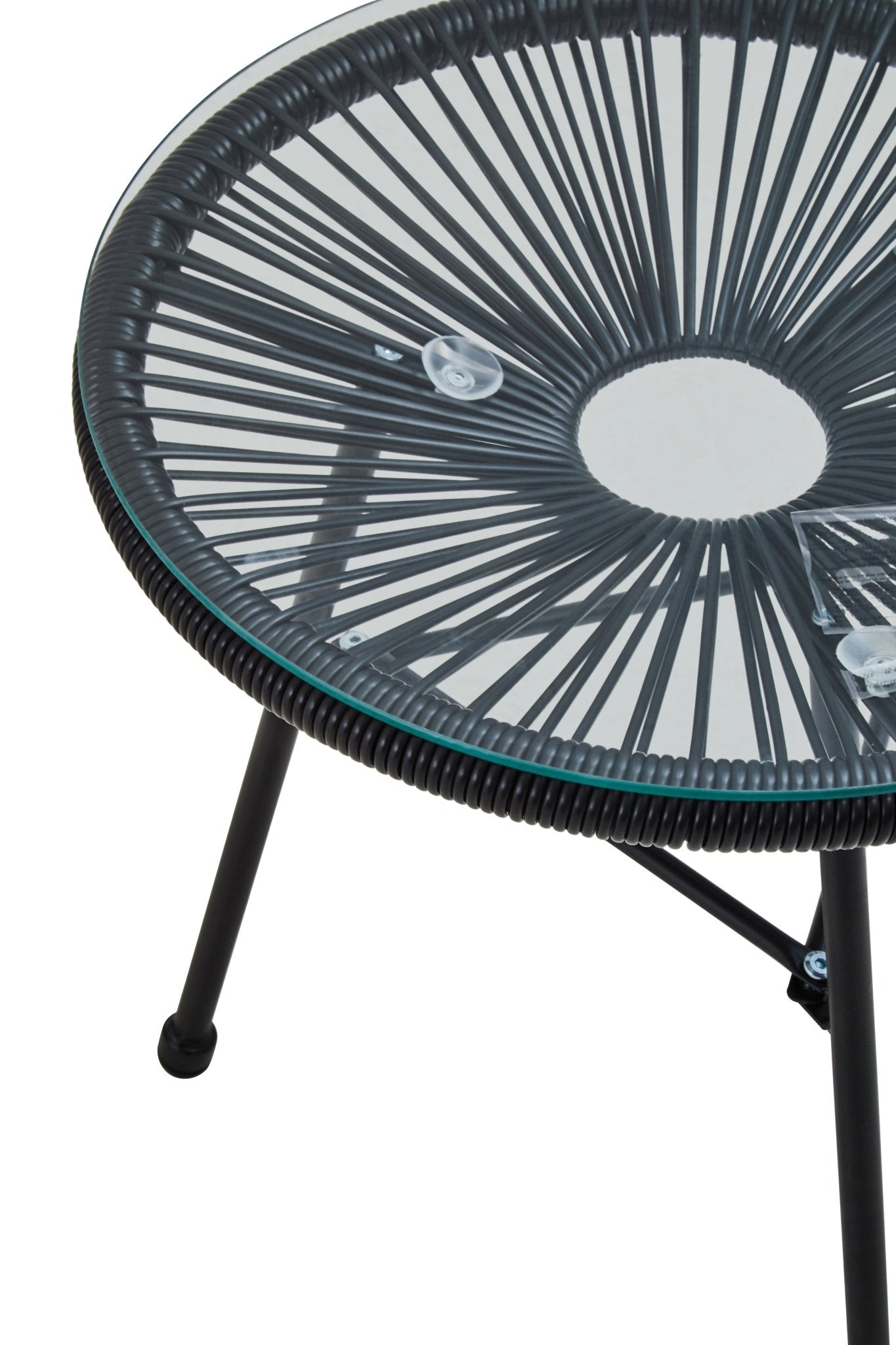 Luna Black Rattan Collection - Home Chairs