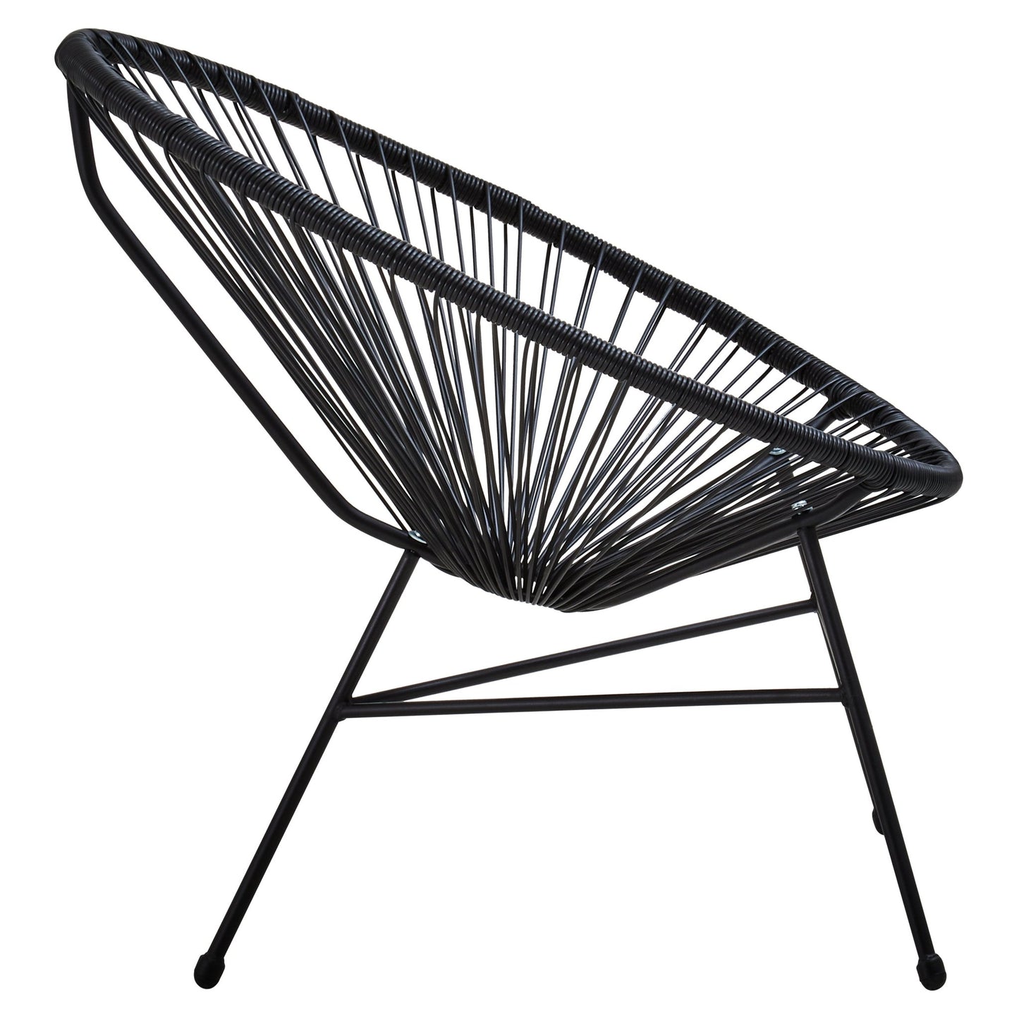 Luna Black Rattan Collection - Home Chairs