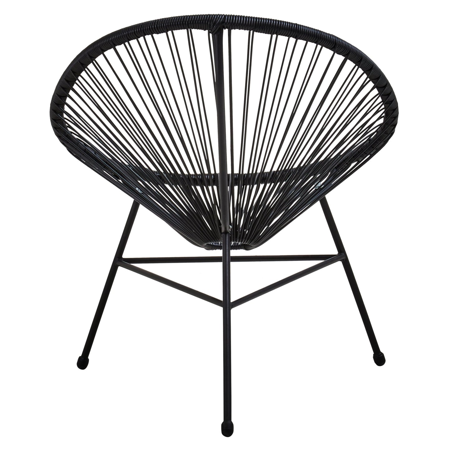 Luna Black Rattan Collection - Home Chairs