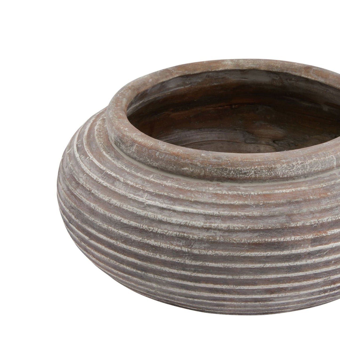 Marco Round Ribbed Planter - Home Chairs