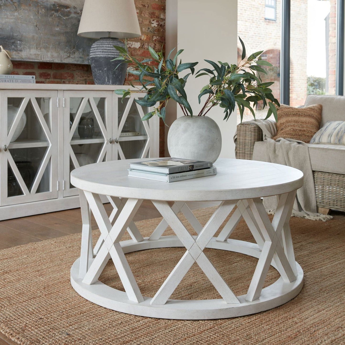 Milo Round Coffee Table - Home Chairs