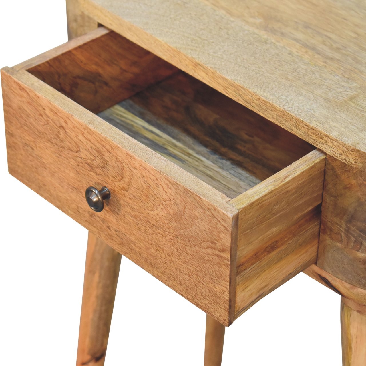 Mini Albion Oak - ish Console - Home Chairs