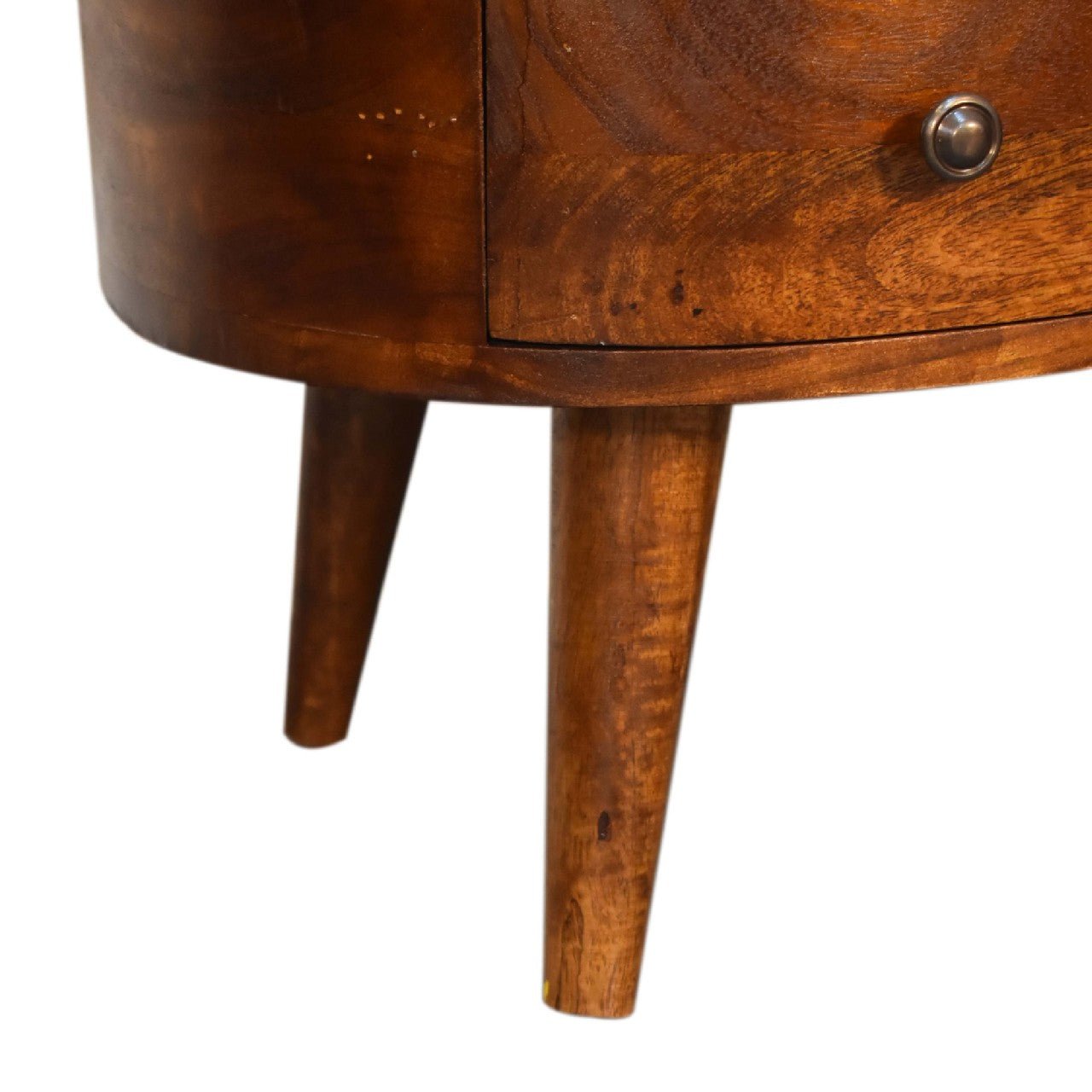 Mini Chesnut Wave Coffee Table - Home Chairs