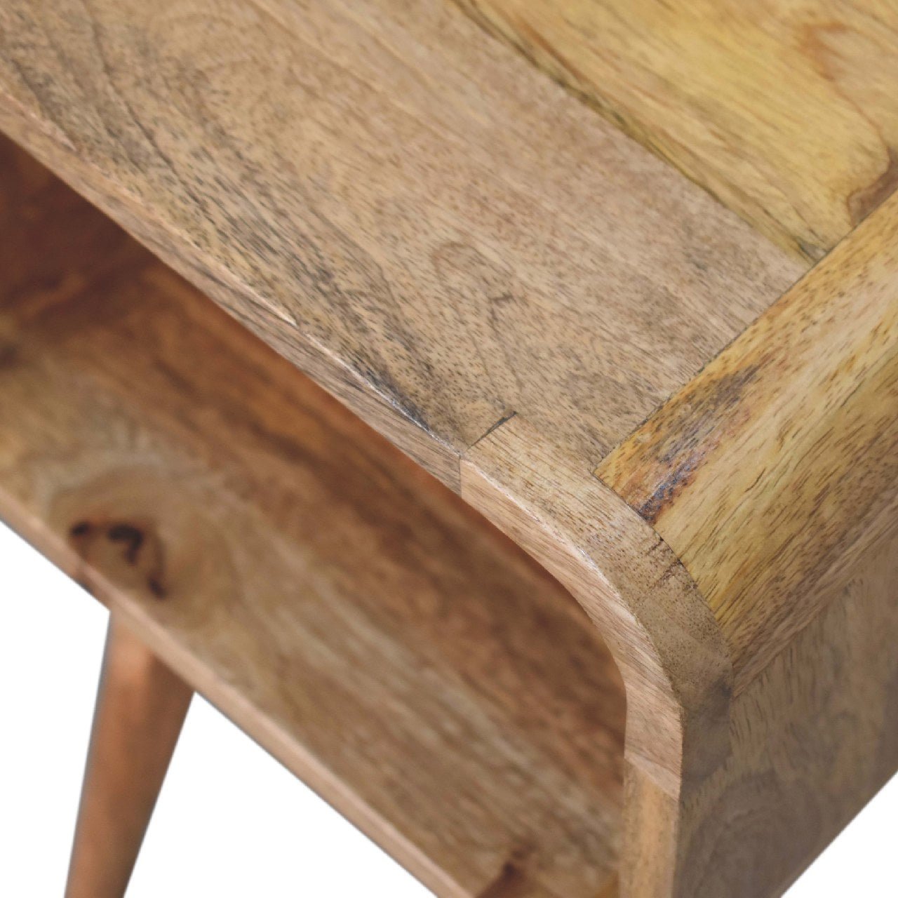 Mini Curved Open Bedside - Home Chairs