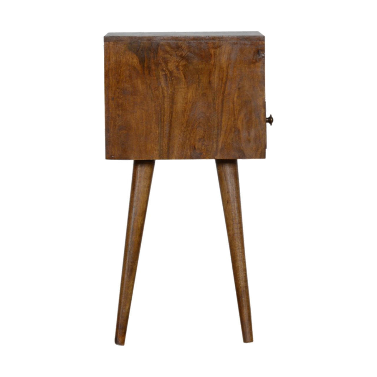 Mini Geo Brass Bedside - Home Chairs