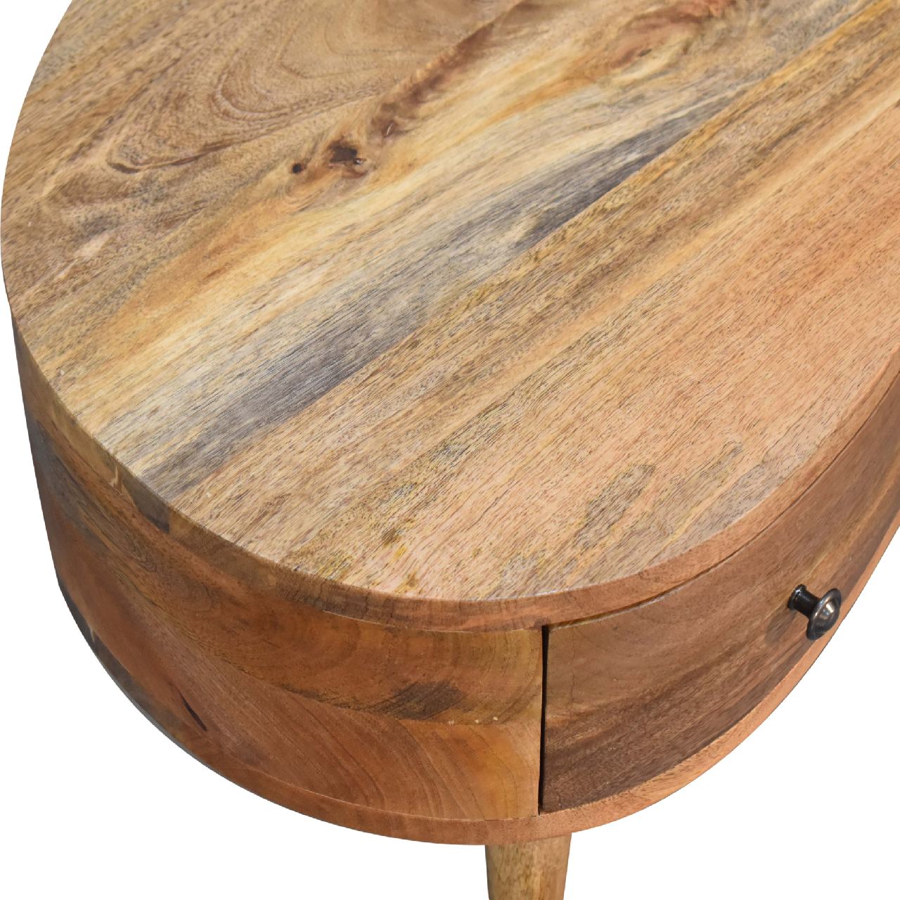 Mini Oak - ish Wave Coffee Table - Home Chairs