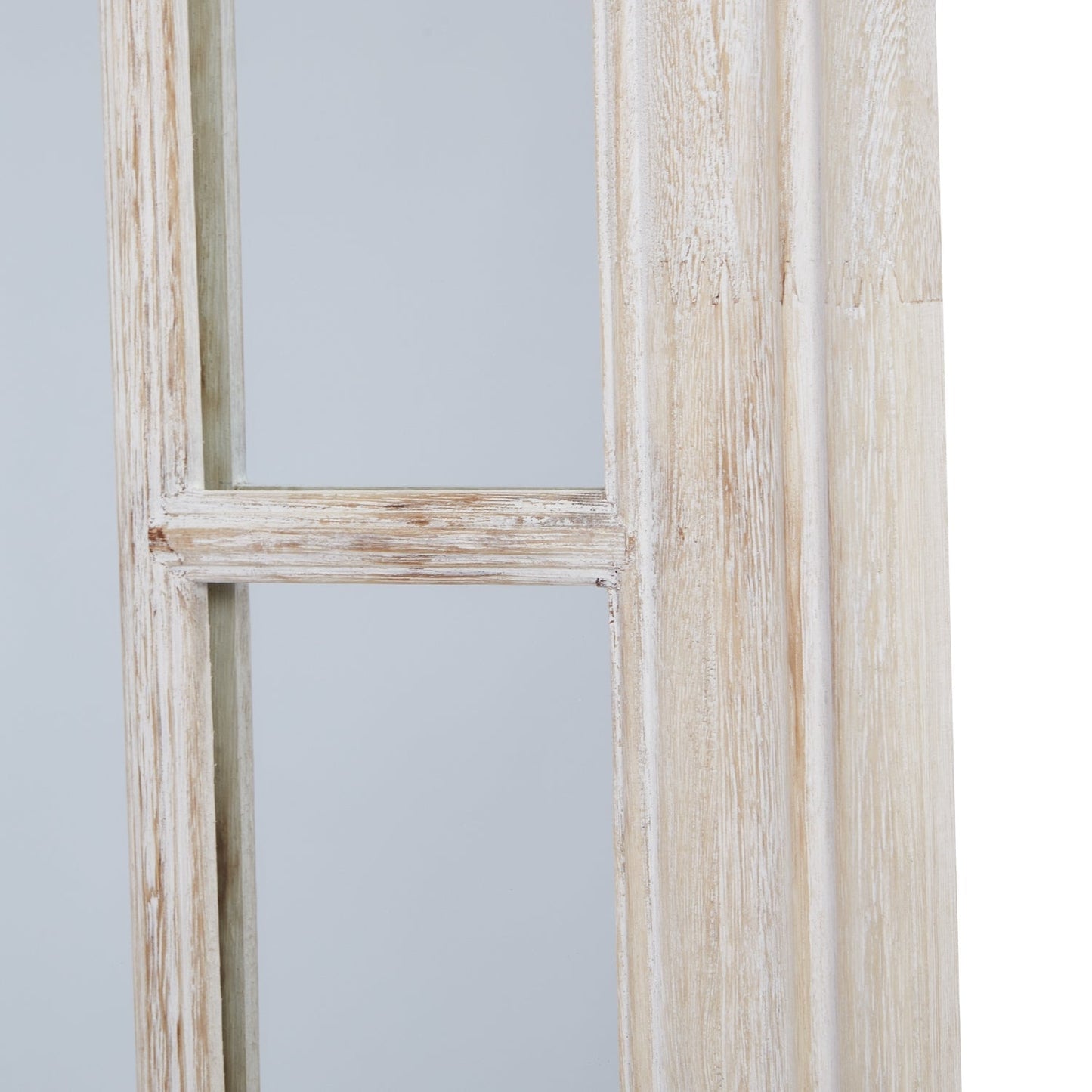 Nell Wood Framed Window Mirror - Home Chairs