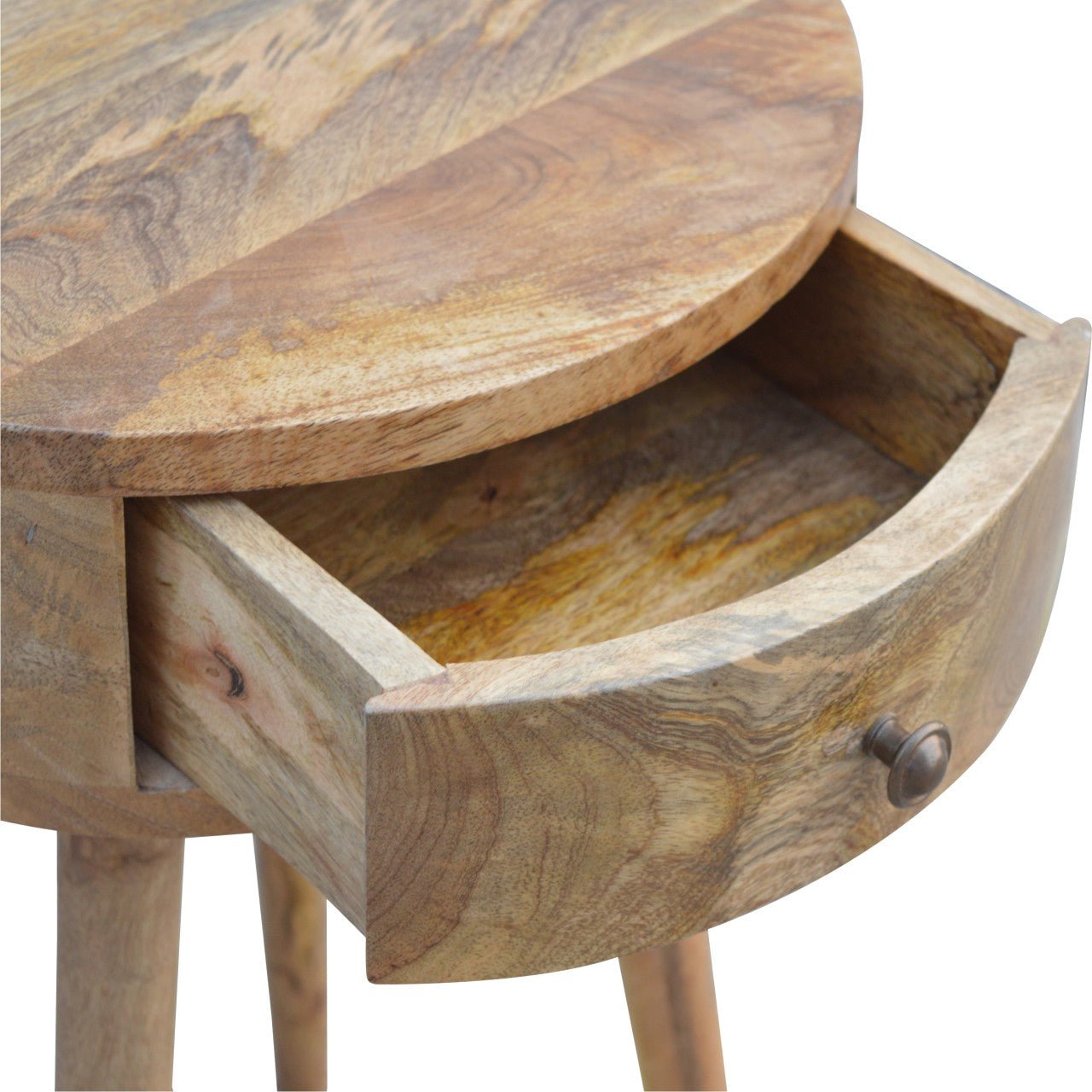 Nordic Circular Shaped Bedside - Home Chairs