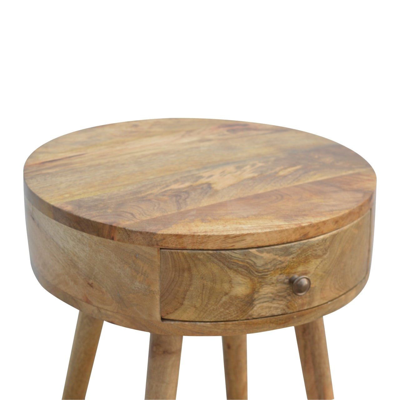 Nordic Circular Shaped Bedside - Home Chairs