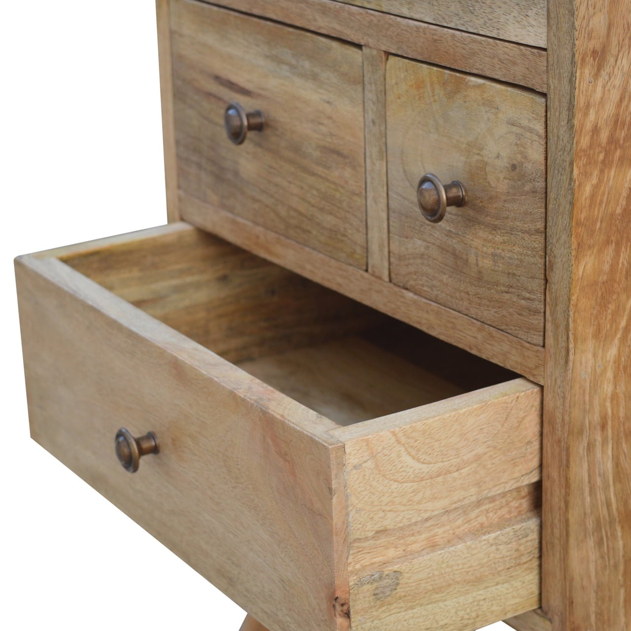 Nordic Style 4 Drawer Multi Bedside - Home Chairs