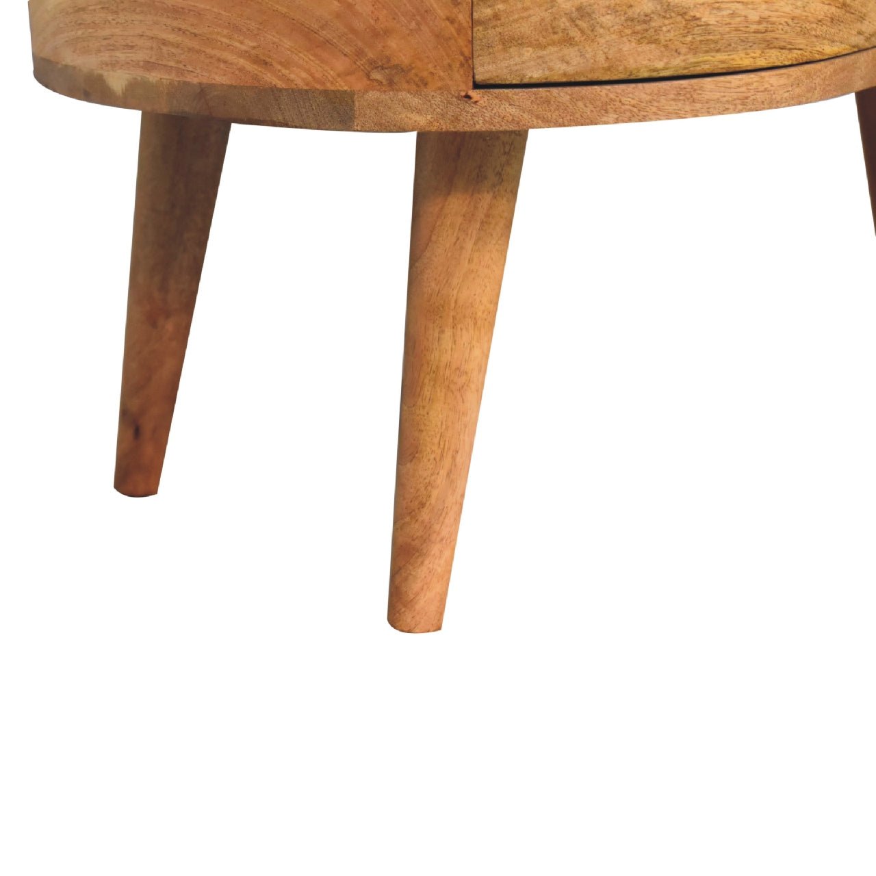 Oak - ish Wave Coffee Table - Home Chairs