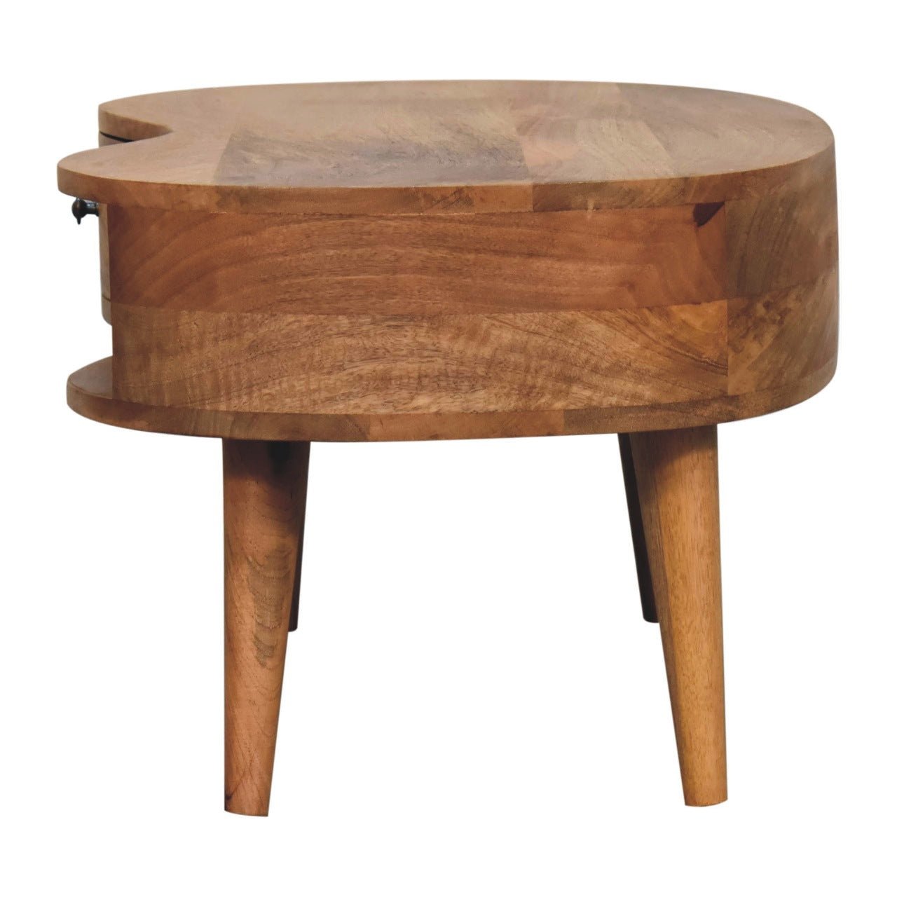 Oak - ish Wave Coffee Table - Home Chairs