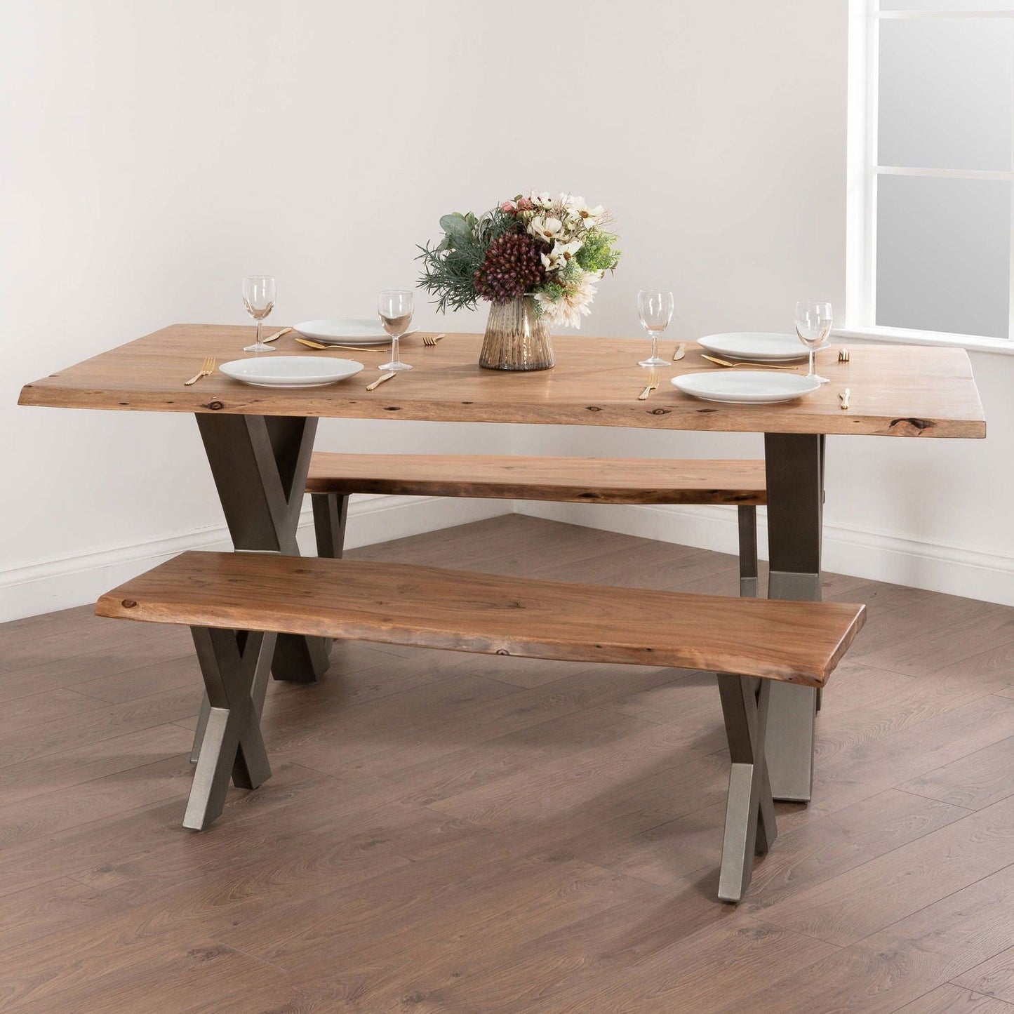 Olivia Rectangle Dining Table - Home Chairs
