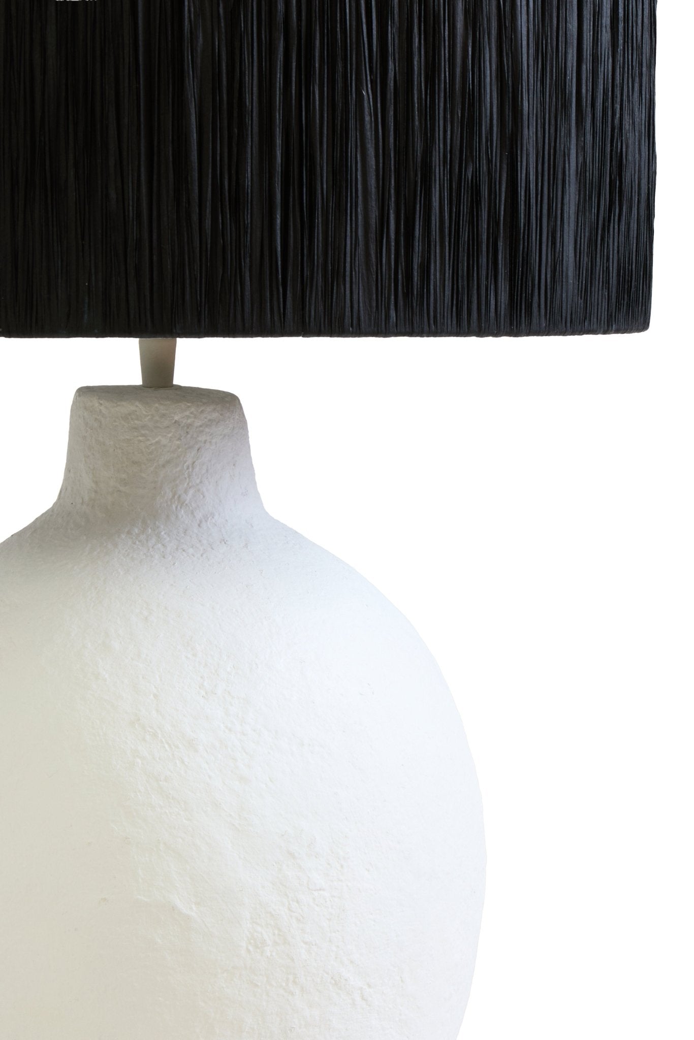 Opal Papier Mache Lamp - Home Chairs
