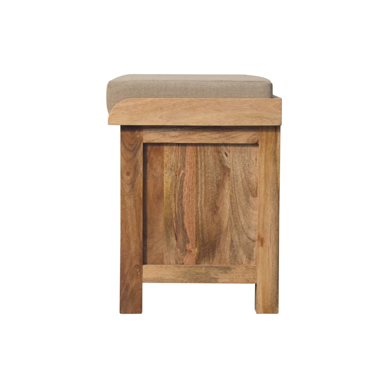 Rattan Basket Linen Bench - Home Chairs